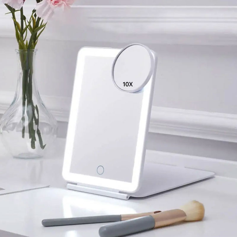 Desktop -LED -Make -up -Spiegel: Ein vielseitiges Schönheitswerkzeug!
