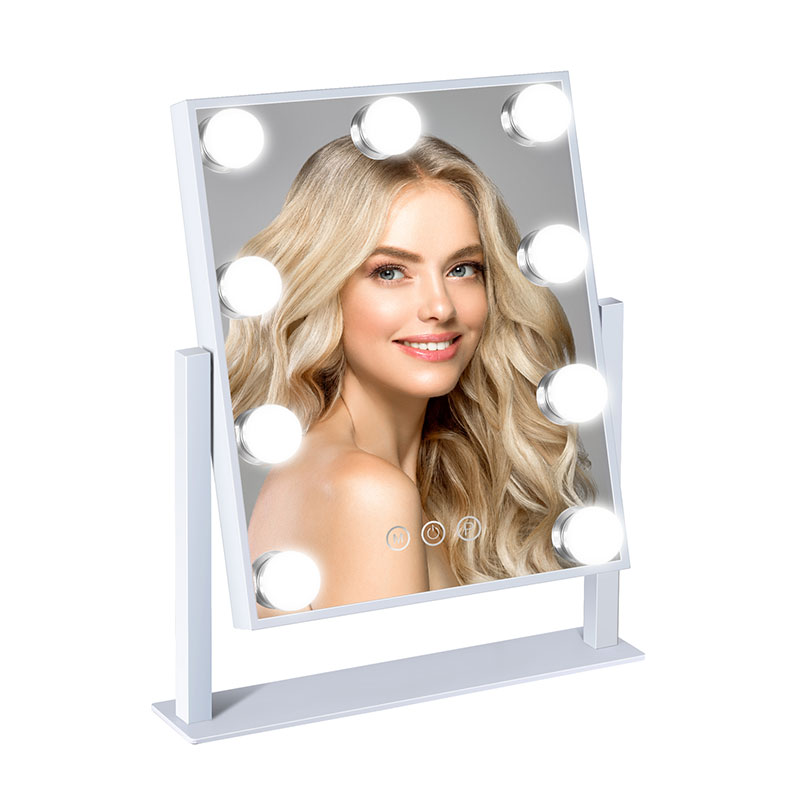 Warum einen Make -up -Make -up -Spiegel mit Helligkeitsanpassungsspiegel mit 9 PC -Lampen wählen?